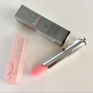 Dior Addict Lip Glow Color Awakening hydrating Lip Balm #001 Pink - NIB